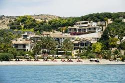 Columbia Beach Resort, Pissouri. Beach view